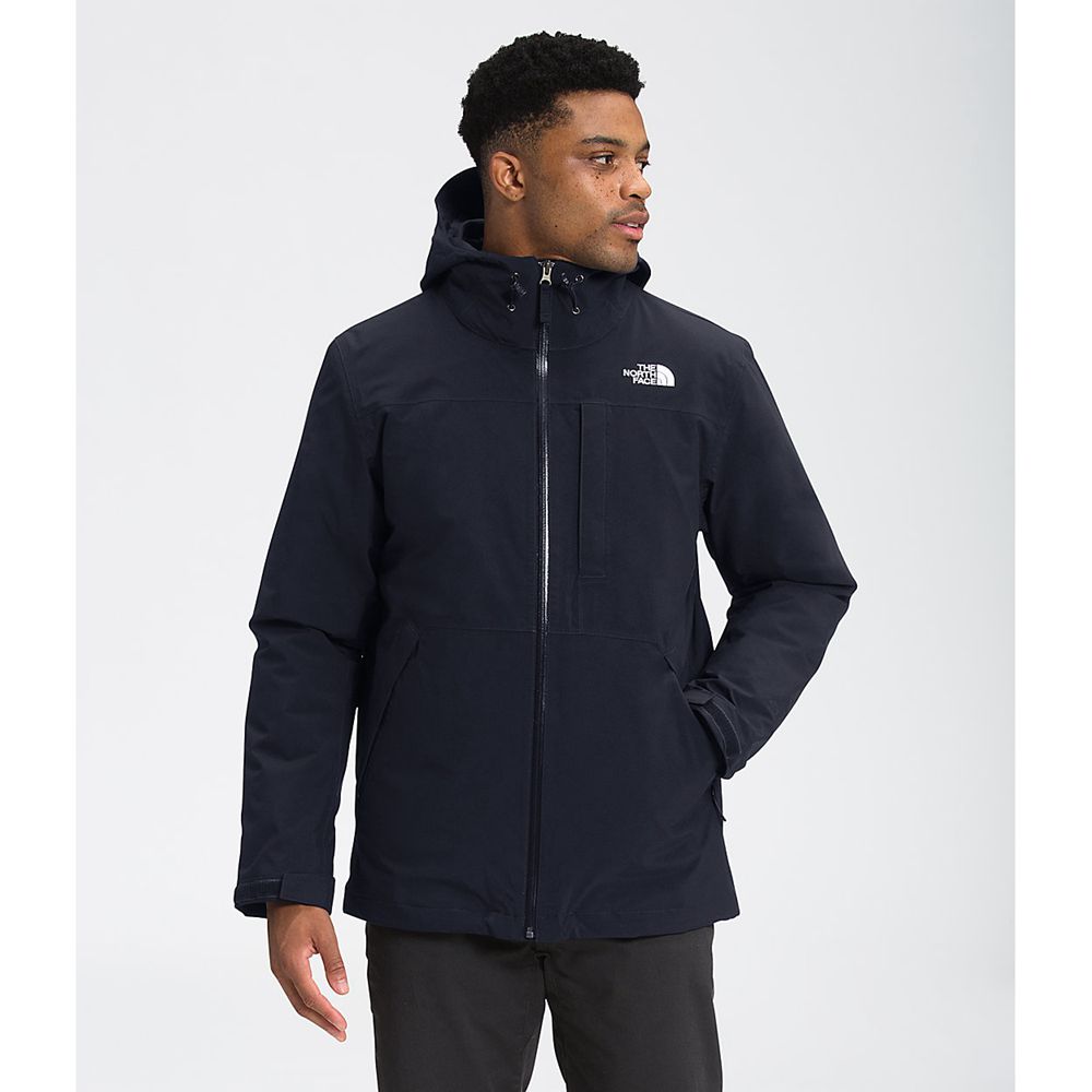 The North Face 3-In-1 Jackets Mens Australia - The North Face Tour Triclimate Navy (LMN-652439)